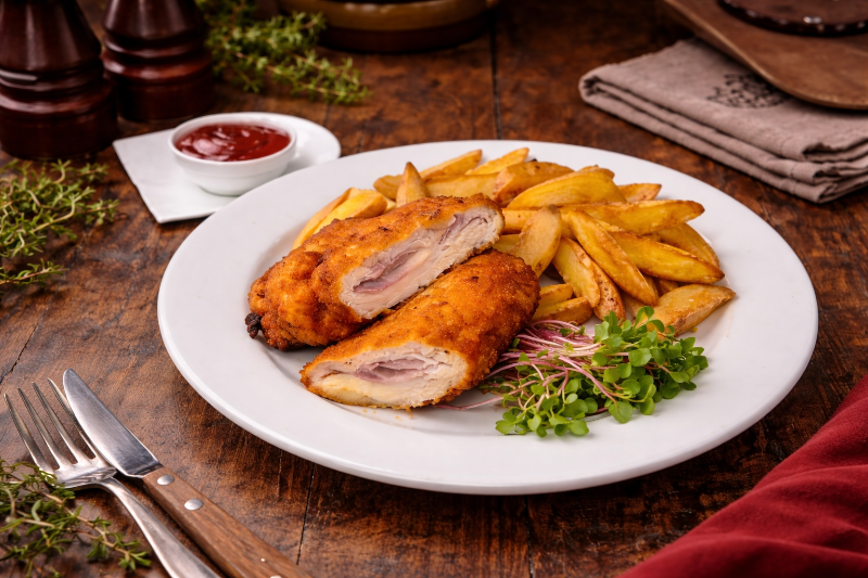 150g Vyprážaný kurací rezeň Cordon Bleu
